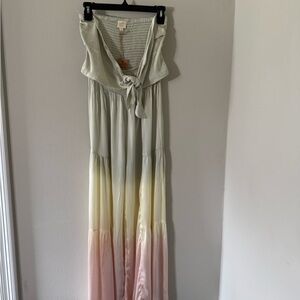 🏝️☀️Surf Gypsy Ombre Maxi Jumpsuit